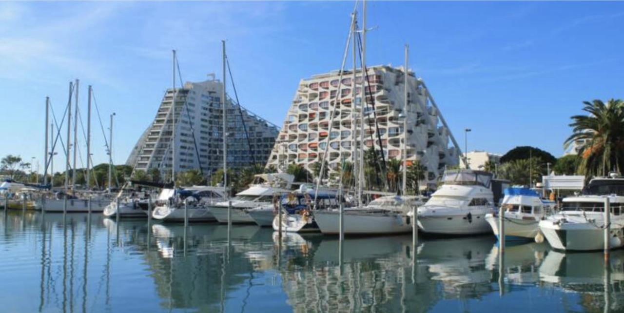 Super Appart ! Terrasse, Clim, Parking, 2Min Plage. La Grande-Motte Exterior foto